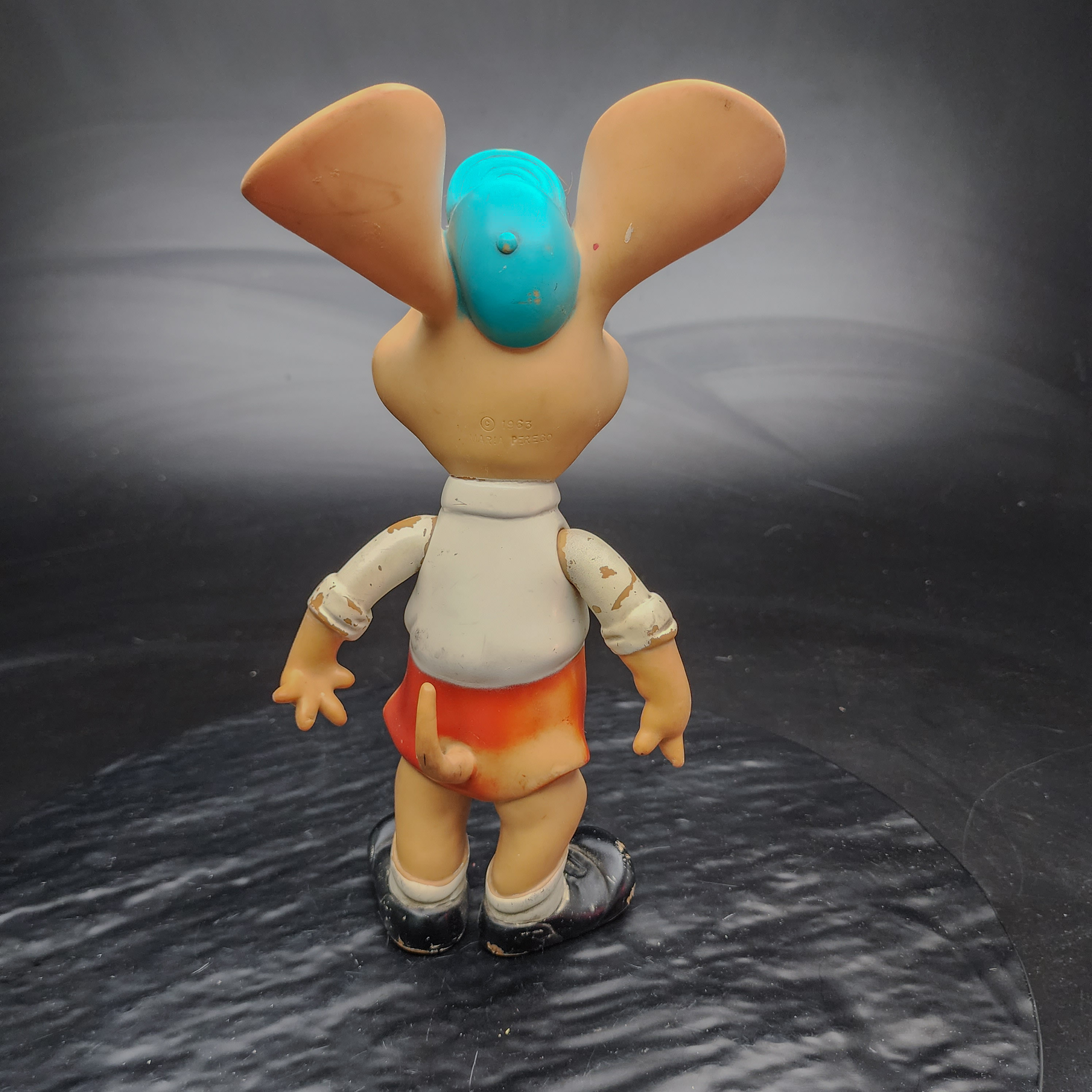 1963 Topo Gigio Vintage Doll Maria Perego Italian Vinyl Rubber