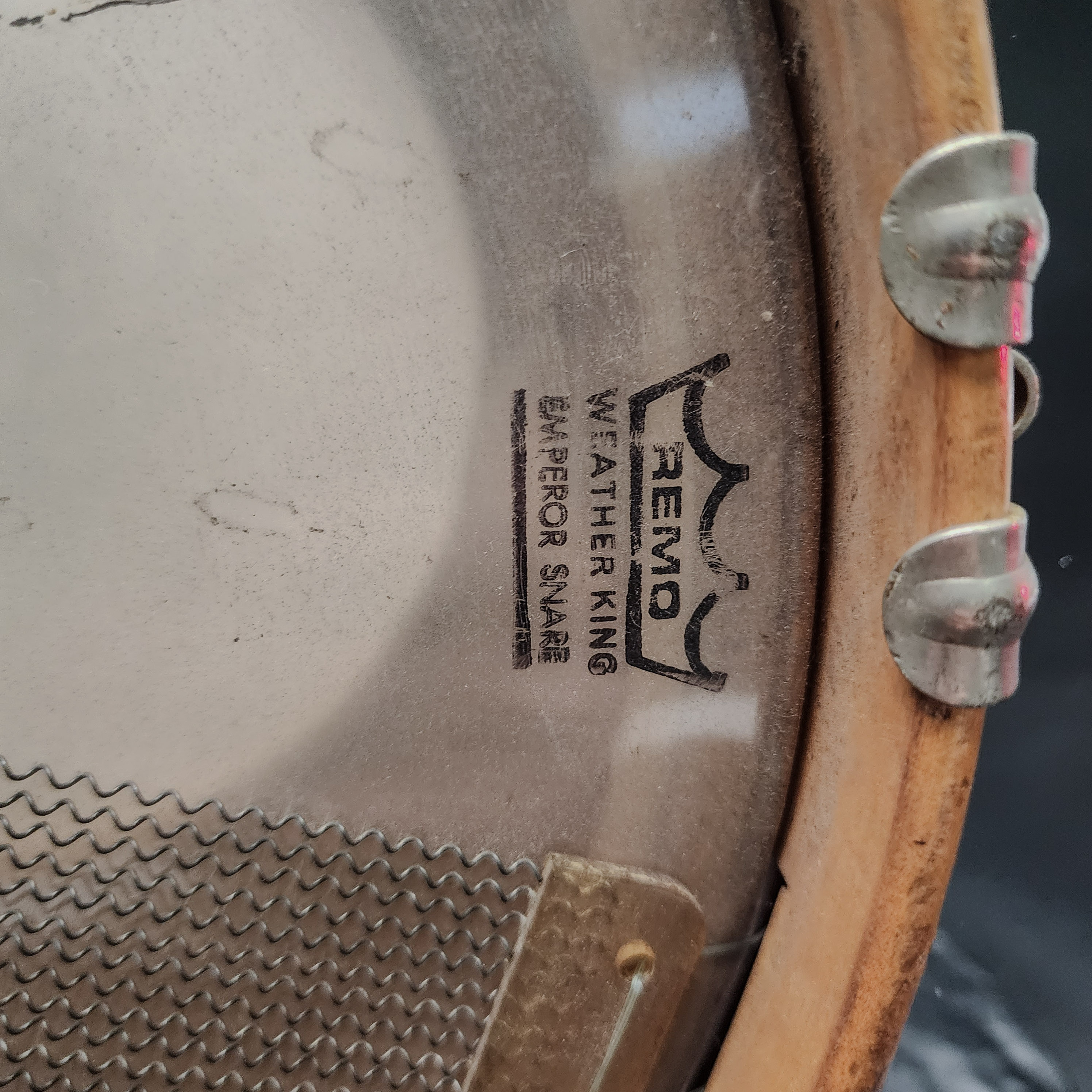 WFL Ludwig 12x15 Snare Drum Vintage Parade Marching Copper Bronze RARE Shell 🥁 - Picture 9 of 9