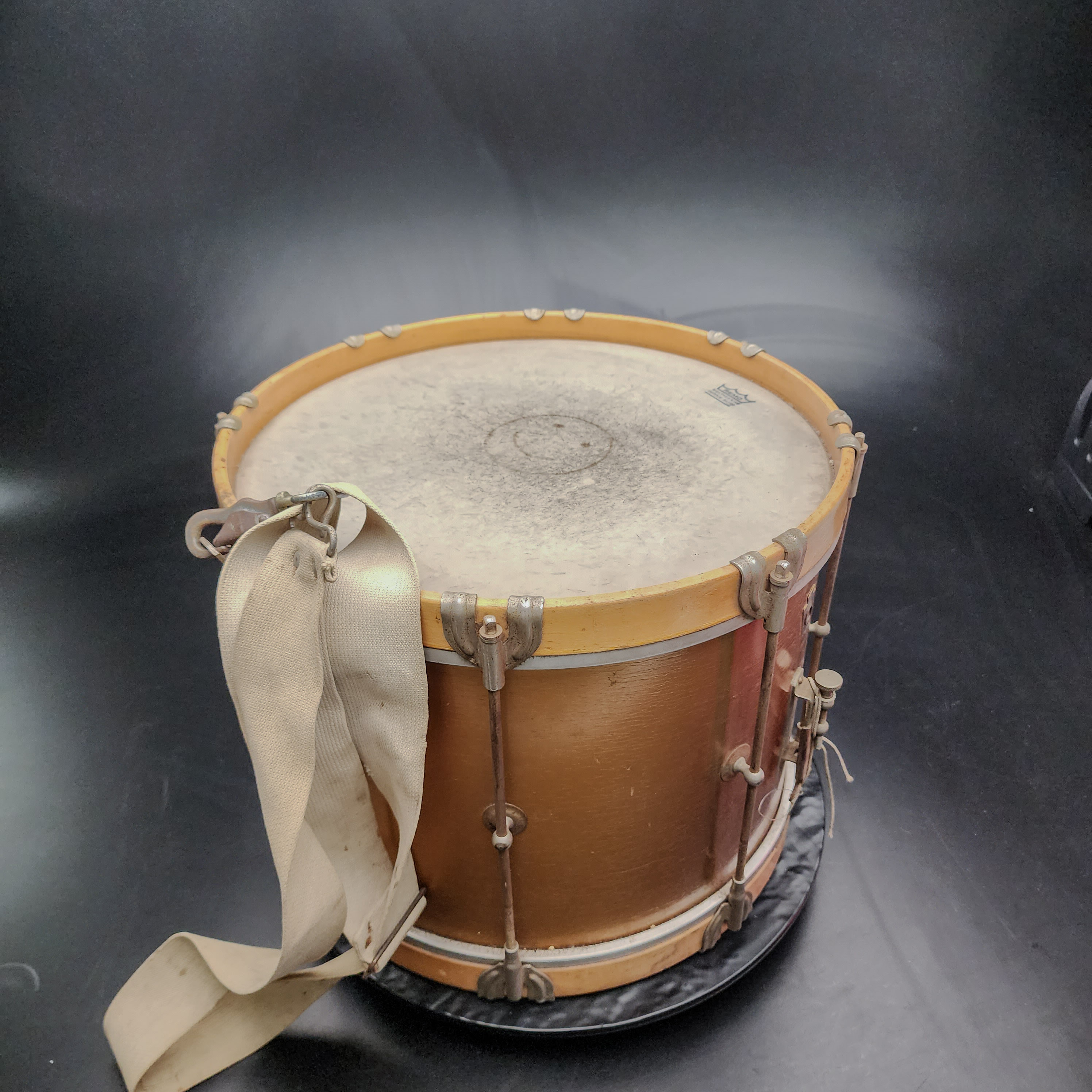 WFL Ludwig 12x15 Snare Drum Vintage Parade Marching Copper Bronze RARE Shell 🥁 - Picture 1 of 9
