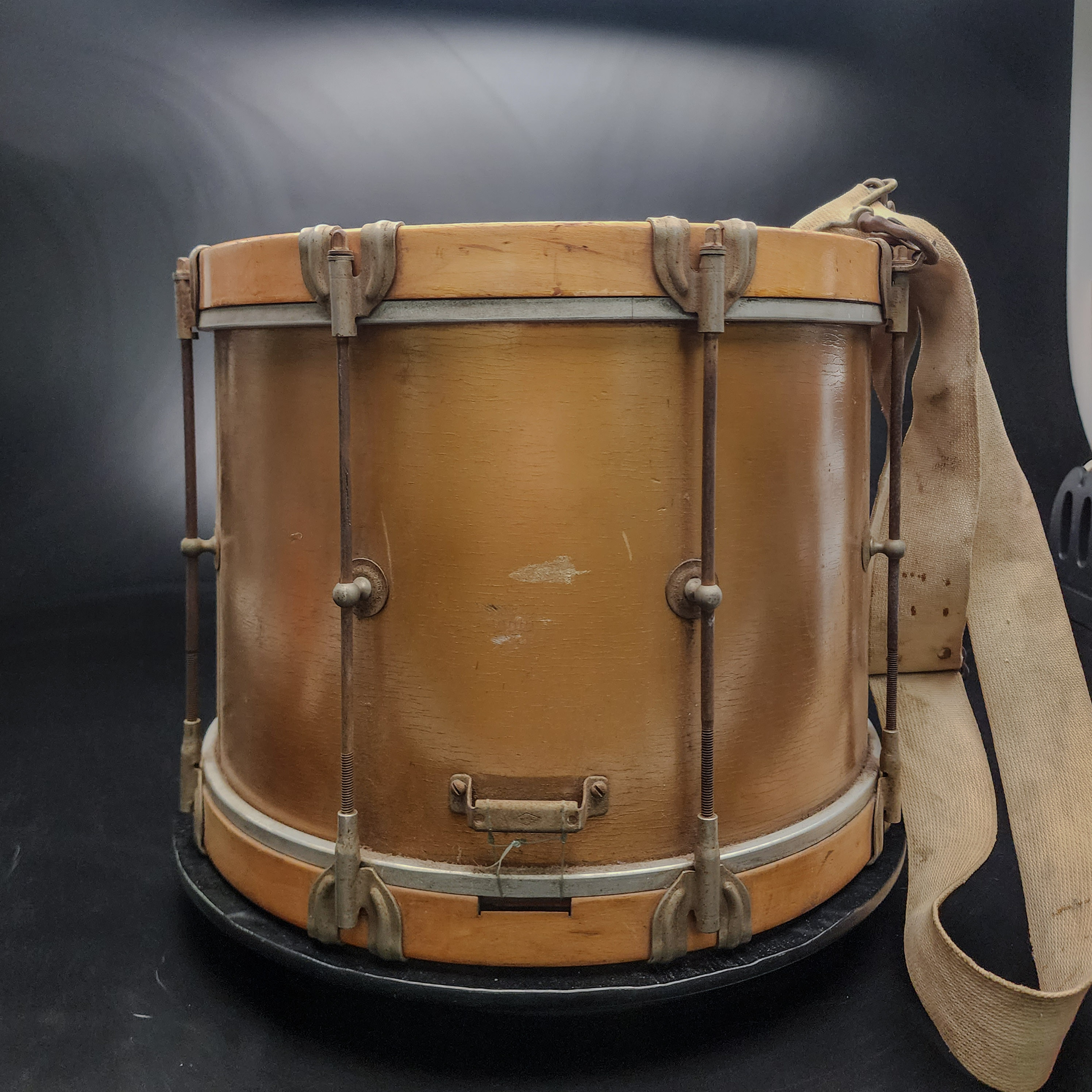 WFL Ludwig 12x15 Snare Drum Vintage Parade Marching Copper Bronze RARE Shell 🥁 - Picture 3 of 9