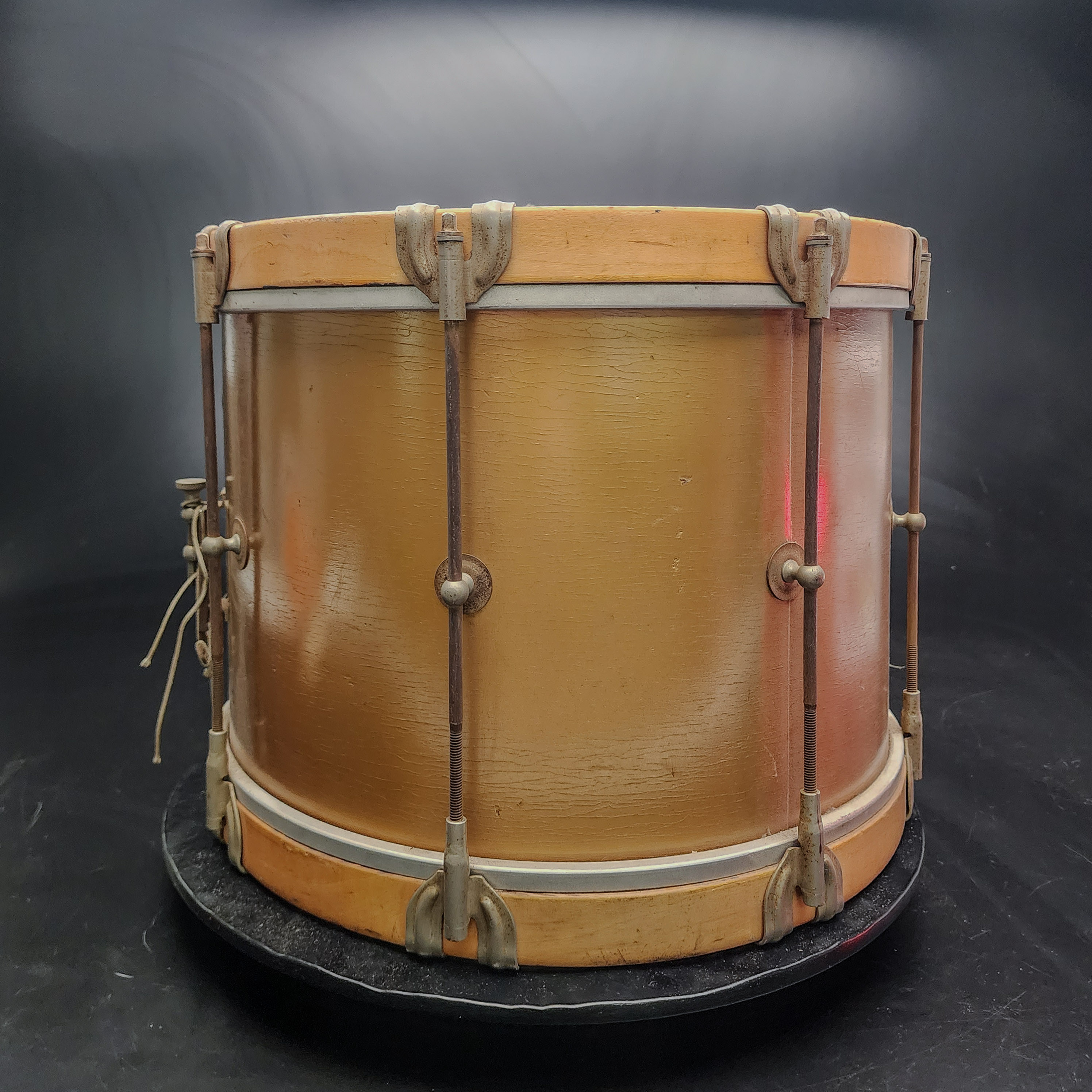 WFL Ludwig 12x15 Snare Drum Vintage Parade Marching Copper Bronze RARE Shell 🥁 - Picture 4 of 9