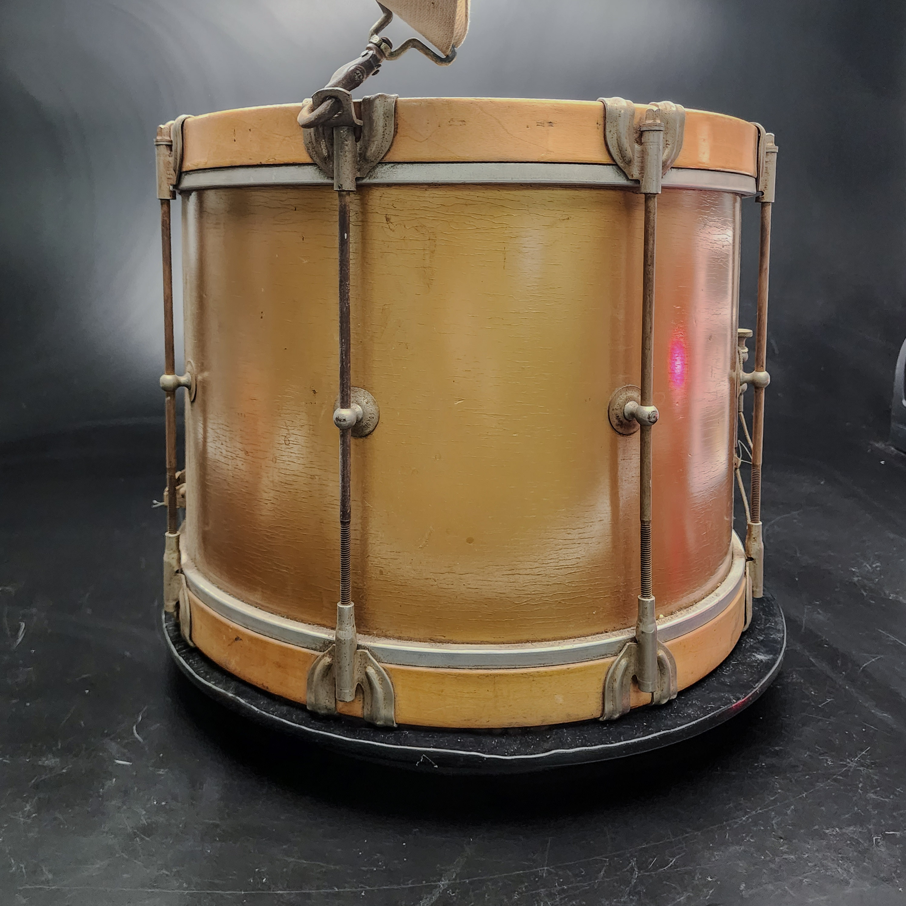 WFL Ludwig 12x15 Snare Drum Vintage Parade Marching Copper Bronze RARE Shell 🥁 - Picture 7 of 9