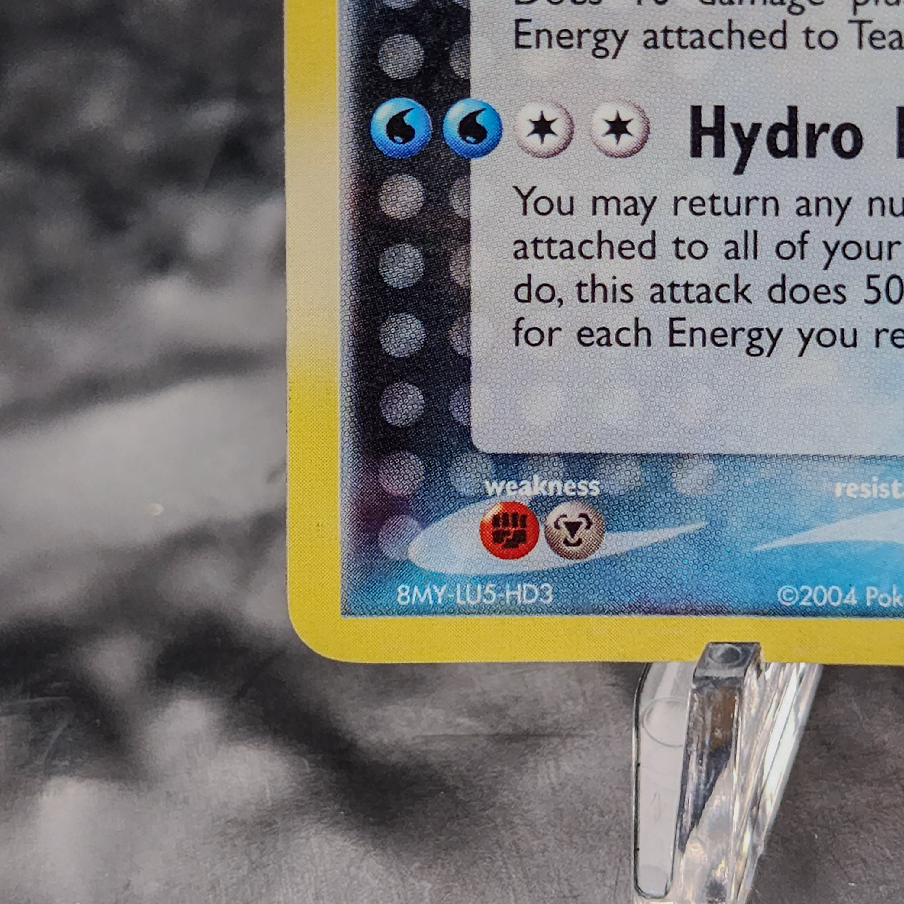 Team Aqua's Walrein Holo Rare 6/95 EX Team Magma vs Aqua Pokemon Card LP 💧 - Picture 4 of 7